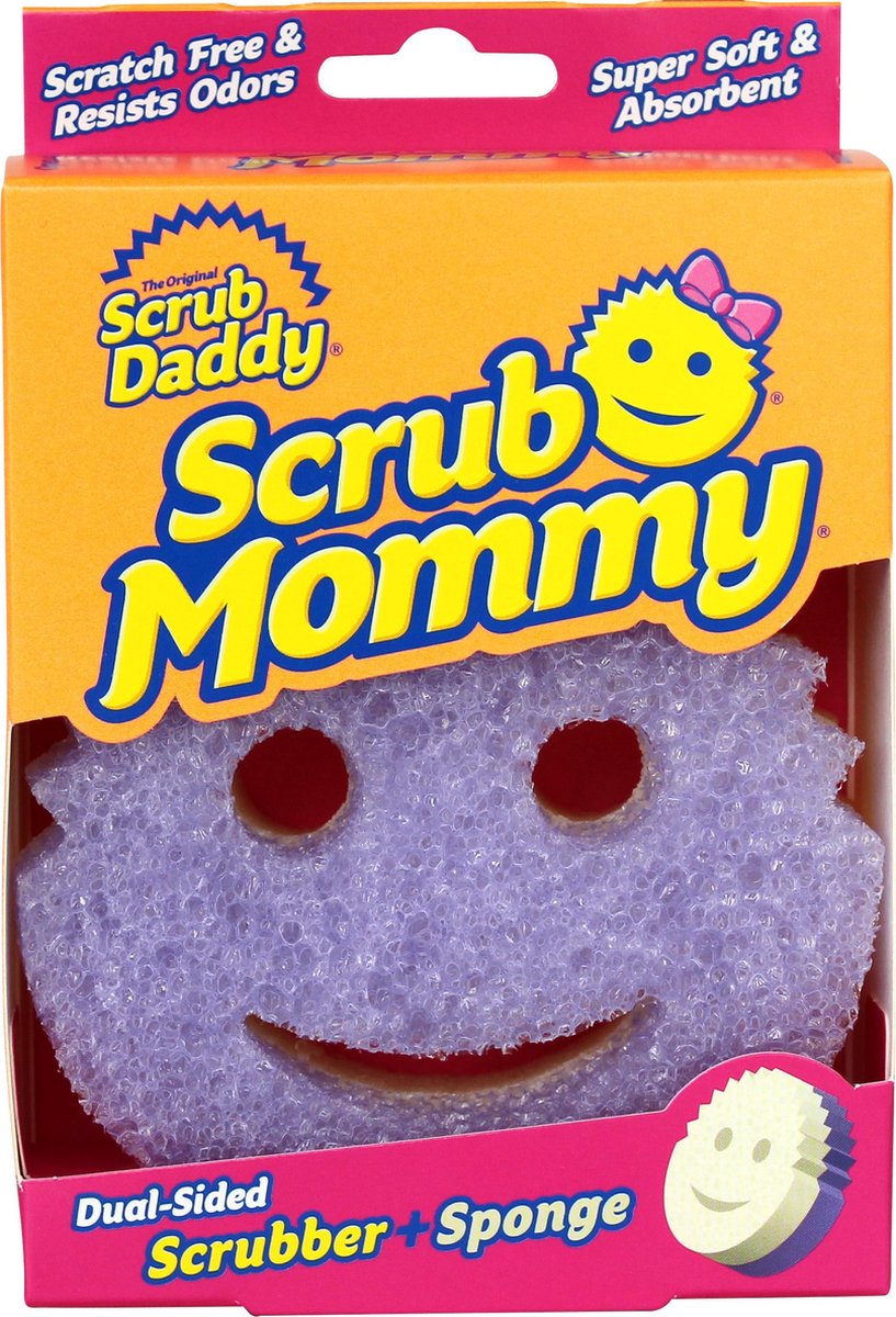 Scrub Daddy Lemon Fresh The Original Srub Mommy - esponja para lavar platos