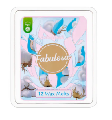 Fabulosa Cera derreta algodão fresco - 12 Waxmelts - Edição limitada