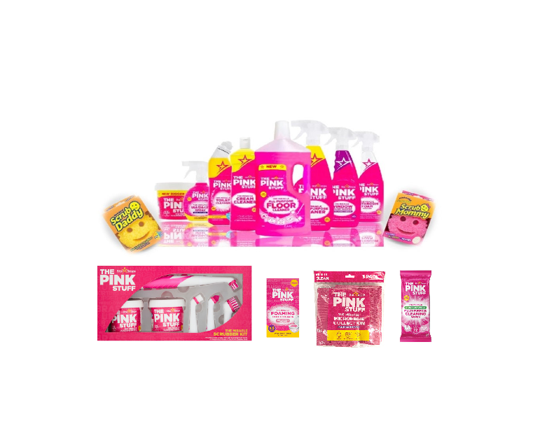 The Pink Stuff Perfect Cleaning Set