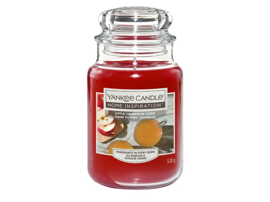 Yankee Candle - Sidra de manzana y canela 538 g | Edición limitada