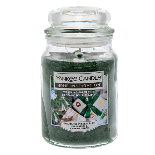 Papel de regalo Yankee Candle de pino, 538 g | Edición limitada