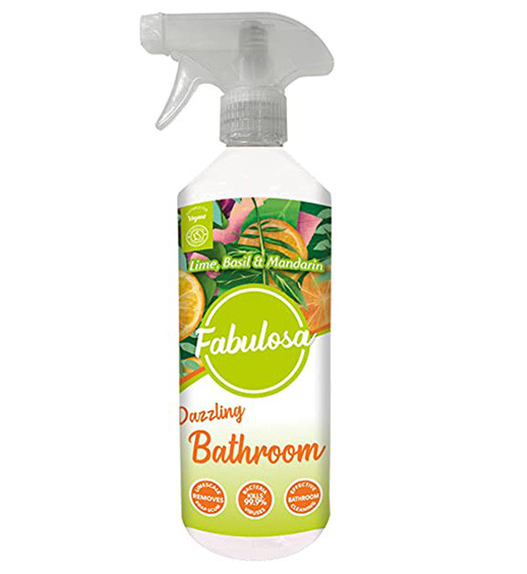 Fabulosa Spray de banheiro deslumbrante | Lime, Basil e Manderin (500 ml)